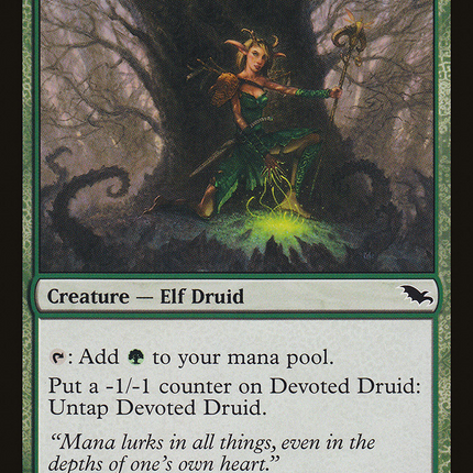 Devoted Druid (SHM-110) - Shadowmoor Foil