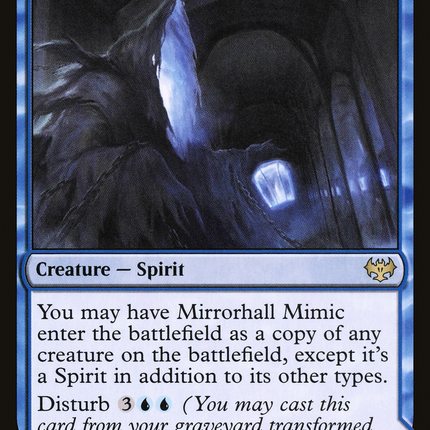 Mirrorhall Mimic // Ghastly Mimicry (VOW-068) - Innistrad: Crimson Vow: (Double Faced Transform)