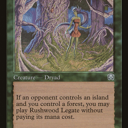 Rushwood Legate (MMQ-266) - Mercadian Masques Foil