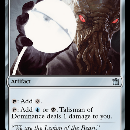 Talisman of Dominance (WHO-250) - Doctor Who