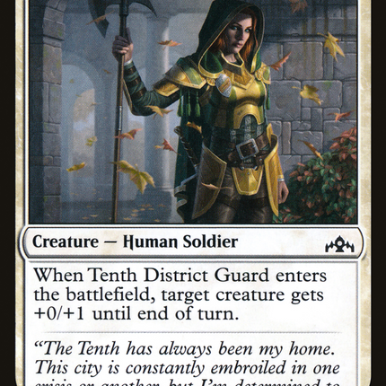 Tenth District Guard (GRN-029) - Guilds of Ravnica Foil