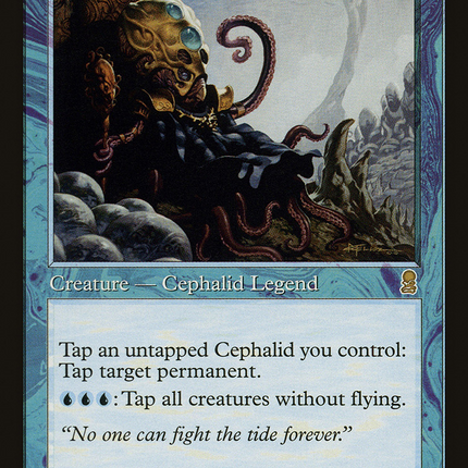 Aboshan, Cephalid Emperor (ODY-058) - Odyssey Foil