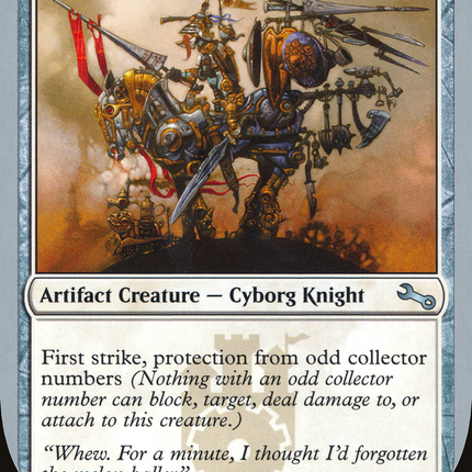 Knight of the Kitchen Sink (UST-12D) - Unstable