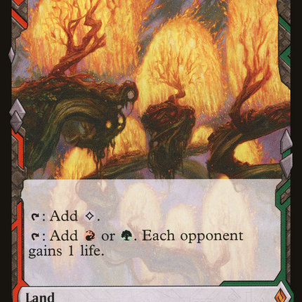 Grove of the Burnwillows (ZNE-025) - Zendikar Rising Expeditions Foil