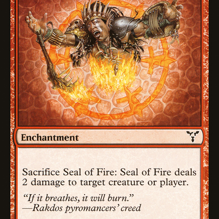 Seal of Fire (DIS-071) - Dissension