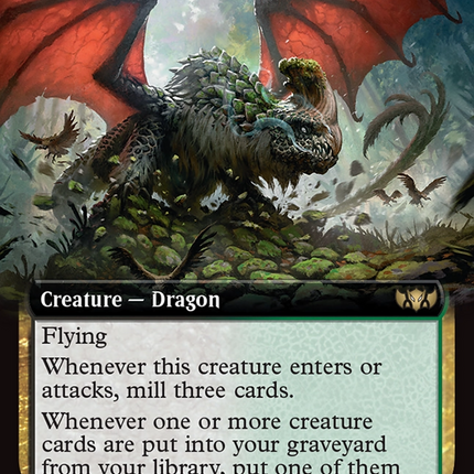 Colossal Grave-Reaver (TDC-090) - Commander: Tarkir: Dragonstorm: (Extended Art)