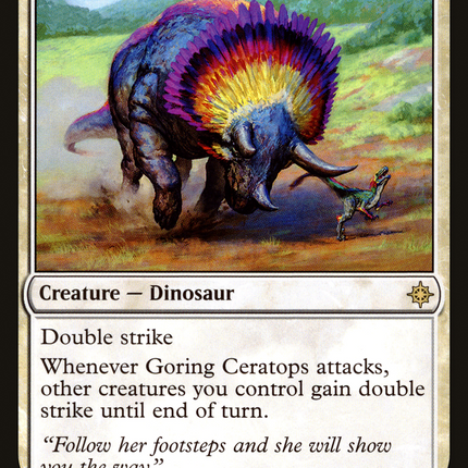 Goring Ceratops (XLN-013) - Ixalan Foil