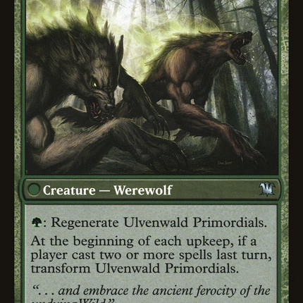 Ulvenwald Mystics // Ulvenwald Primordials (ISD-208) - Innistrad: (Double Faced Transform) Foil