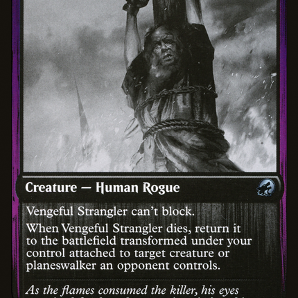 Vengeful Strangler // Strangling Grasp (DBL-126) - Innistrad: Double Feature: (Double Faced Transform) Foil