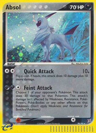 Absol 096  - Holofoil Team Magma vs Team Aqua - Secret Rare