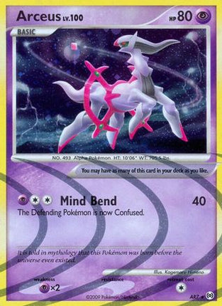 Arceus (AR7) AR7  - Holofoil Arceus - Holo Rare