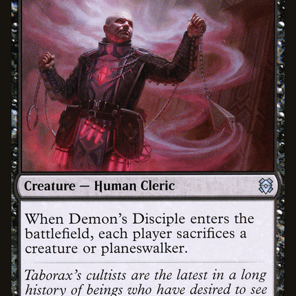 Demon's Disciple (ZNR-097) - Zendikar Rising Foil