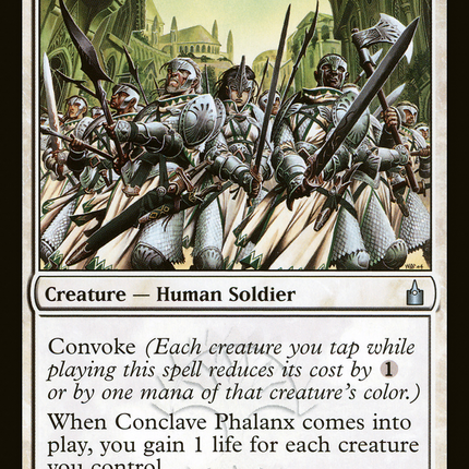 Conclave Phalanx (RAV-010) - Ravnica: City of Guilds Foil