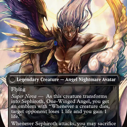 Sephiroth, Fabled SOLDIER // Sephiroth, One-Winged Angel (FIN-317) - FINAL FANTASY (Borderless)