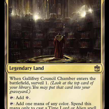 Gallifrey Council Chamber (WHO-188) - Doctor Who