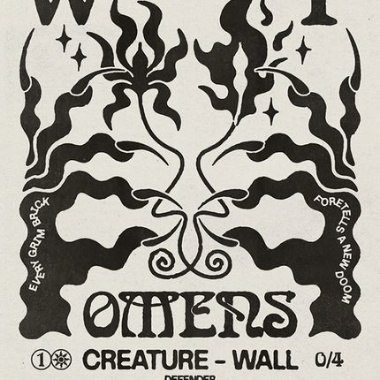 Wall of Omens (SLD-1518) - Secret Lair Drop: (Showcase) (Borderless)
