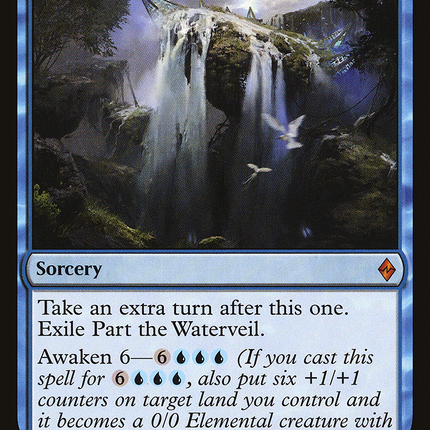Part the Waterveil (BFZ-080) - Battle for Zendikar Foil