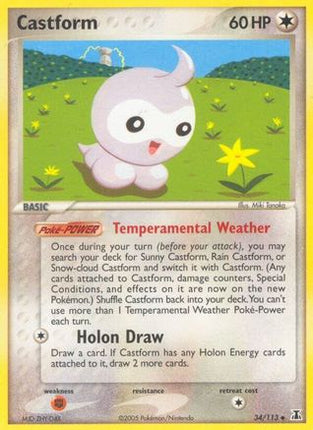 Castform 034/113  Delta Species - Uncommon