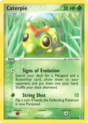 Caterpie 056/112  FireRed & LeafGreen - Common