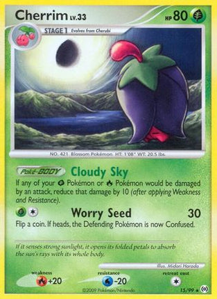 Cherrim 015/99  Arceus - Rare