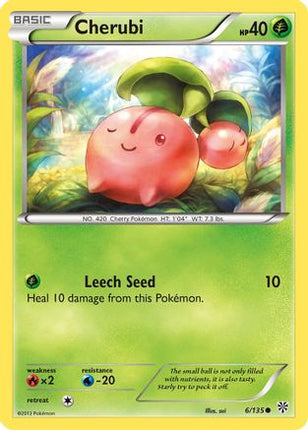Cherubi/135  - Reverse Holofoil Plasma Storm - Common