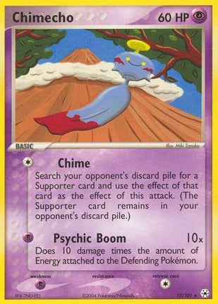 Chimecho/101  - Reverse Holofoil Hidden Legends - Rare
