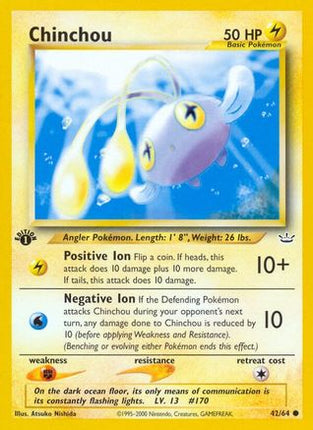 Chinchou 042/64  - Unlimited Neo Revelation - Common