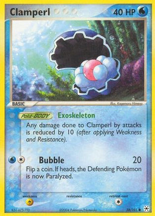 Clamperl 058/101  Hidden Legends - Common