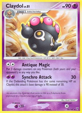 Claydol/147  - Reverse Holofoil Supreme Victors - Rare