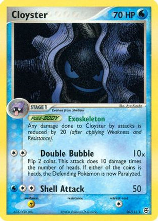 Cloyster 020  FireRed & LeafGreen - Rare