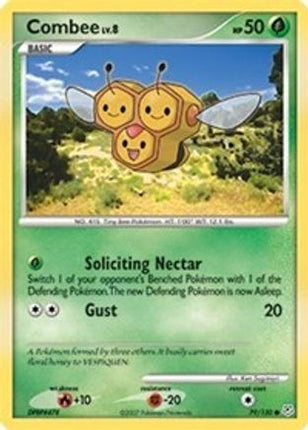 Combee 079/130  - Reverse Holofoil Diamond and Pearl - Common