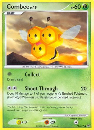 Combee/127  - Reverse Holofoil Platinum - Common