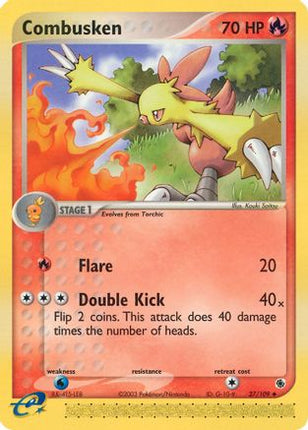 Combusken 027/109  Ruby and Sapphire - Uncommon
