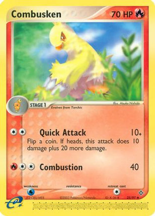 Combusken/97  - Reverse Holofoil Dragon - Uncommon