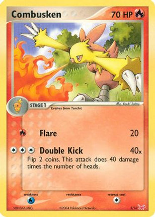 Combusken/10  EX Trainer Kit 1 Latias & Latios - Common