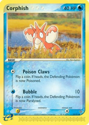 Corphish 052/97  - Reverse Holofoil Dragon - Common
