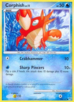 Corphish/147  - Reverse Holofoil Supreme Victors - Common