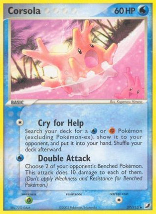 Corsola 037  Unseen Forces - Uncommon