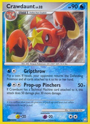 Crawdaunt/146  - Reverse Holofoil Legends Awakened - Rare