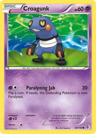 Croagunk (64)/149  Boundaries Crossed - Common