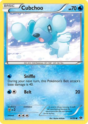 Cubchoo/99  Next Destinies - Common