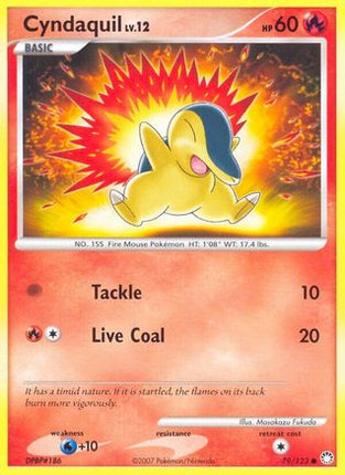 Cyndaquil 079/123  Mysterious Treasures - Common