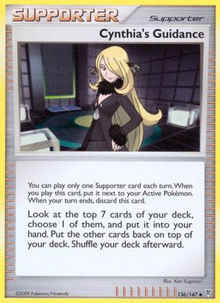 Cynthia's Guidance/147  - Reverse Holofoil Supreme Victors - Uncommon