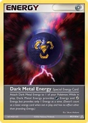 Dark Metal Energy 097/110  Holon Phantoms - Uncommon