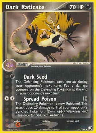Dark Raticate 017  Team Rocket Returns - Rare