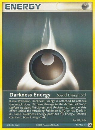 Darkness Energy (Special) 096  - Reverse Holofoil Unseen Forces - Rare