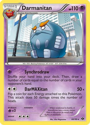 Darmanitan/99  - Reverse Holofoil Next Destinies - Rare