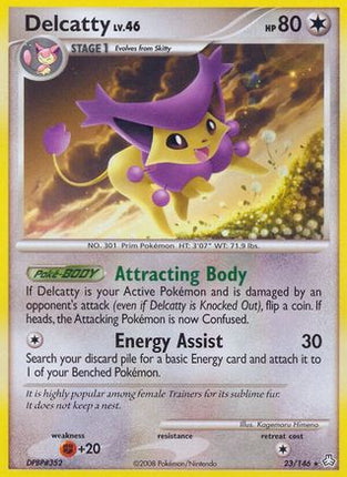 Delcatty/146  - Reverse Holofoil Legends Awakened - Rare
