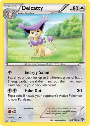 Delcatty/146  XY Base Set - Uncommon