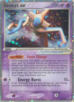 Deoxys ex (Normal Forme) 097  Deoxys - Ultra Rare